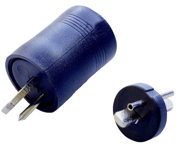 BKL Electronic 0205001 Lautsprecher-Steckverbinder Stecker, gerade Polzahl: 2 Schwarz 1 St.