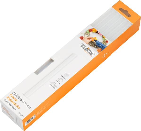 Steinel 048419 Heißklebesticks 11 mm 250 mm Transparent 500 g 20 St.