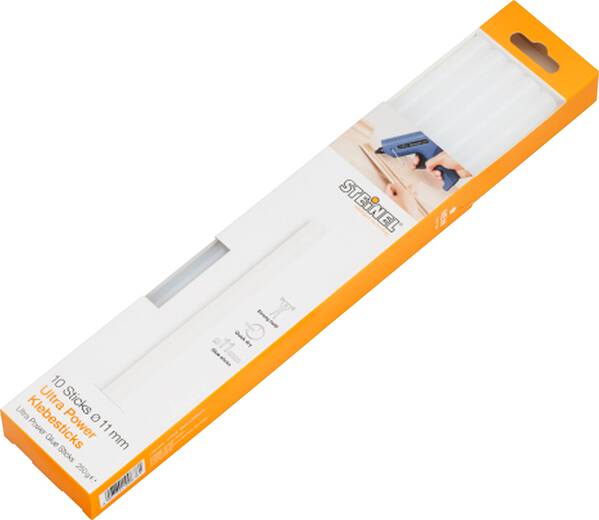 Steinel ULTRA Power Heißklebesticks 11 mm 250 mm Transparent 250 g 10 St.