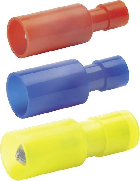 Klauke 1020V Rundstecker 0.5 mm² 1 mm² Stift-Ø: 4 mm Rot 1 St.