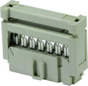 Harting 09185146804 Federleiste Rastermaß: 2.54 mm Anzahl Reihen: 2 1 St.