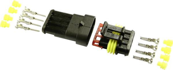 BAAS Superseal Set AMP-Superseal 1.5mm Series Polzahl Gesamt 4 Rastermaß: 6 mm ES14 1 St.