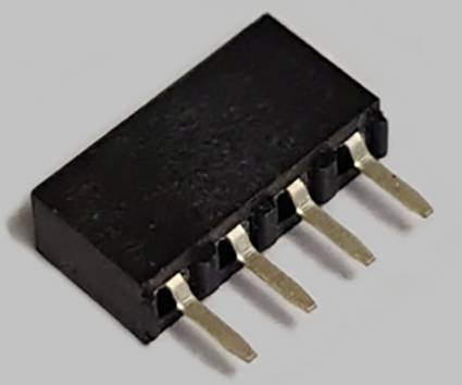 BKL Electronic Buchsenleiste (Standard) Anzahl Reihen: 1 Polzahl je Reihe: 4 10120786 1 St. Bulk