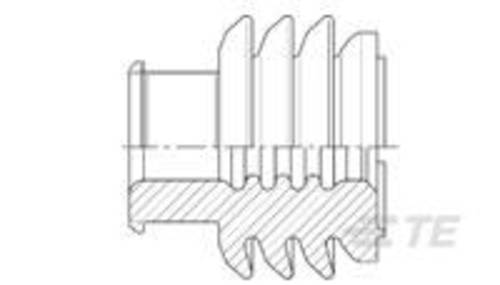 AMP MCP - Seals 1355437-2 TE Connectivity Inhalt: 1 St.