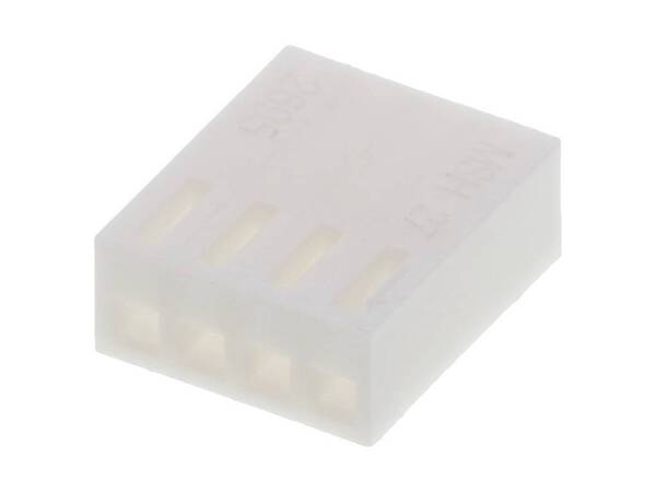 Molex Buchsengehäuse-Kabel Polzahl Gesamt 4 Rastermaß: 2.54 mm 22012041 1 St. Bag
