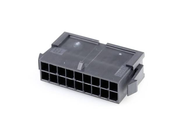 Molex Buchsengehäuse-Kabel Polzahl Gesamt 18 Rastermaß: 3 mm 430201800 1 St. Bag
