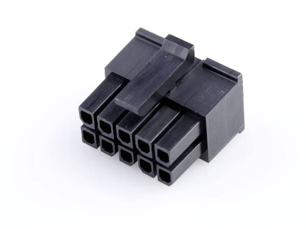 Molex Buchsengehäuse-Kabel Polzahl Gesamt 10 Rastermaß: 3 mm 430251010 1 St. Bag
