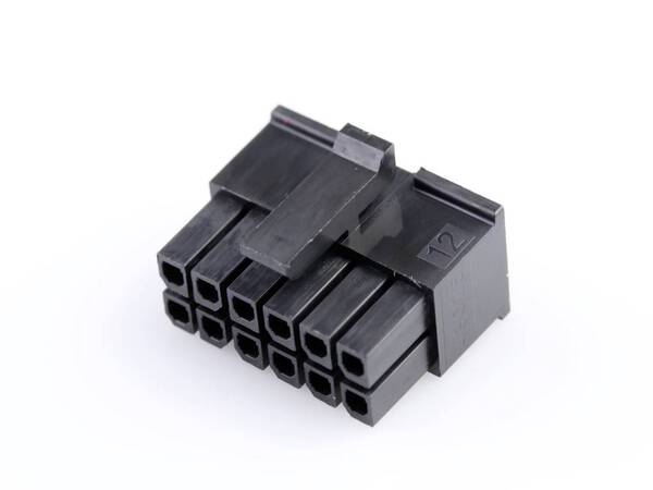 Molex Buchsengehäuse-Kabel Polzahl Gesamt 12 Rastermaß: 3 mm 430251200 1 St. Bag