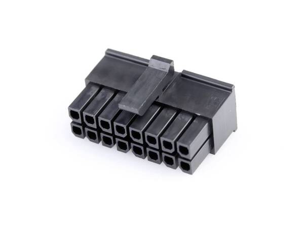 Molex Buchsengehäuse-Kabel Polzahl Gesamt 16 Rastermaß: 3 mm 430251600 1 St. Bag