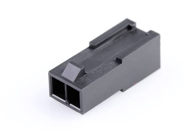Molex Buchsengehäuse-Kabel Polzahl Gesamt 2 Rastermaß: 3 mm 436400201 1 St. Bag