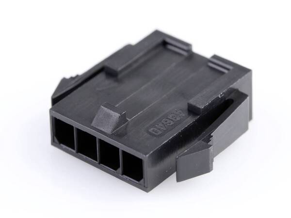 Molex Buchsengehäuse-Kabel Polzahl Gesamt 4 Rastermaß: 3 mm 436400400 1 St. Bag