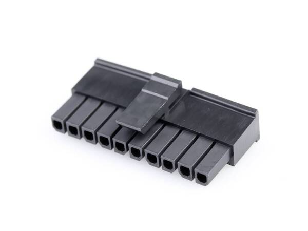 Molex Buchsengehäuse-Kabel Polzahl Gesamt 10 Rastermaß: 3 mm 436451000 1 St. Bag