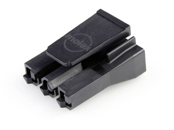 Molex Buchsengehäuse-Kabel Polzahl Gesamt 3 Rastermaß: 7.5 mm 444412003 1 St. Bag