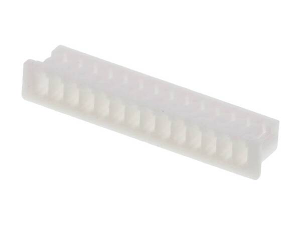 Molex Buchsengehäuse-Kabel Polzahl Gesamt 14 Rastermaß: 1.25 mm 510211400 1 St. Bag