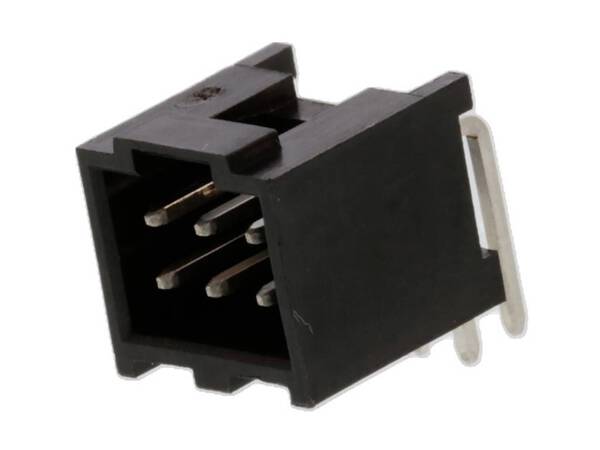 Molex 901303106 Stiftleiste mit Verriegelung Rastermaß: 2.54 mm Polzahl Gesamt: 6 Anzahl Reihen: 2 1 St. Tray