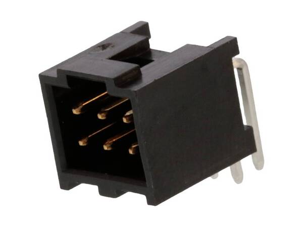 Molex 901303206 Stiftleiste mit Verriegelung Rastermaß: 2.54 mm Polzahl Gesamt: 6 Anzahl Reihen: 2 1 St. Tray