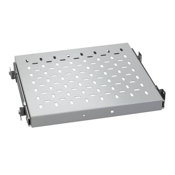 Actassi, Ablagefach, gelocht, 1HE, Tiefe 600mm Schneider Electric Inhalt: 1 St.