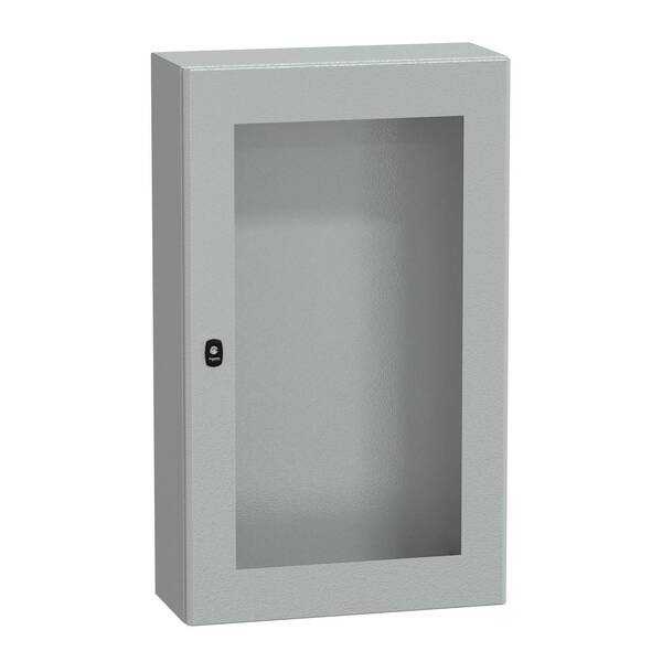 Spacial S3D tspt Tür ohne Montageplatte. H1000xB600xT250 IP66 IK08 RAL7035. Schneider Electric Inhalt: 1 St.