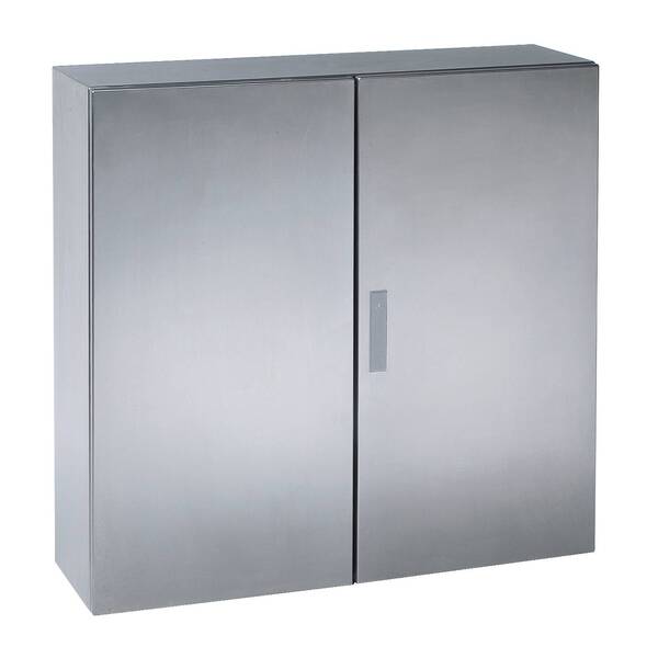 SPACIAL S3X Edelstahl 316L, Scotch Brite®-Oberfläche, H1000xB1000xT300 mm. Schneider Electric Inhalt: 1 St.