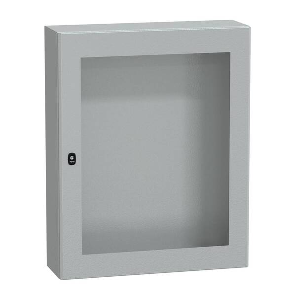 Spacial S3D tspt Tür ohne Montageplatte. H1000xB800xT250 IP66 IK08 RAL7035. Schneider Electric Inhalt: 1 St.