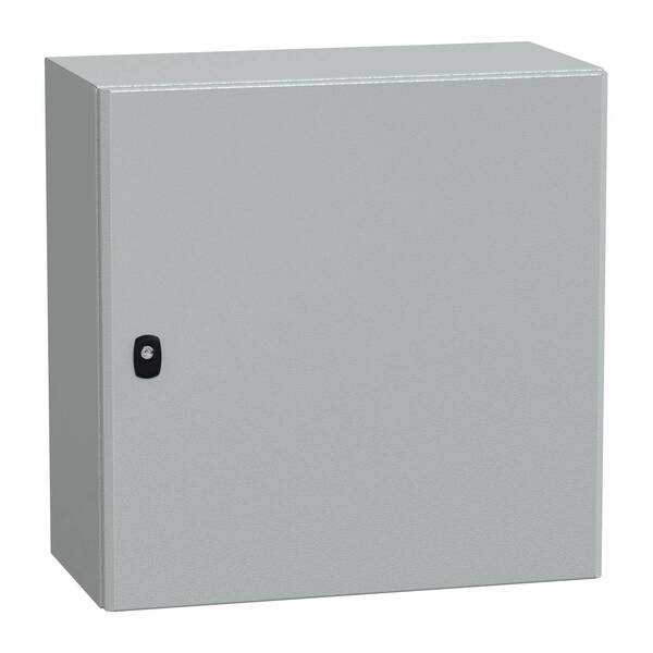 Spacial S3D Volltür ohne Montageplatte H600xB600xT300.IP66 IK10 RAL7035. Schneider Electric Inhalt: 1 St.