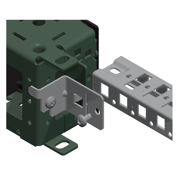 Spacial SF-Sockel-Traversehalterungen, 100mm, Verpackungseinheit: 12 Stück Schneider Electric Inhalt: 12 St.
