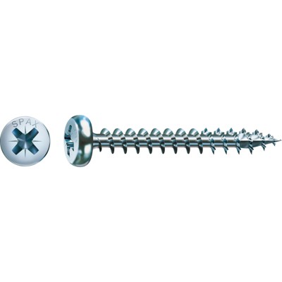 SPAX® - Universalschraube Halbrundkopf Stahl Z 2 3,5x35 mm