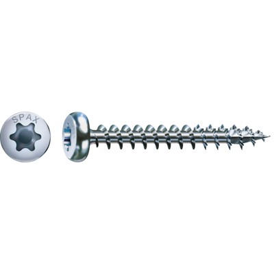 SPAX® - Universalschraube, 5,0 x 50mm, 100 Stück, Halbrundkopf, T-STAR plus, 4CU