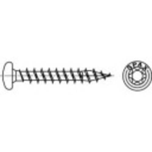 Alstertaler Schrauben & Präzisionsteile 1069609 Halbrundschrauben 5 mm 25 mm T-Profil 88093 Edelstahl A2 200 St.