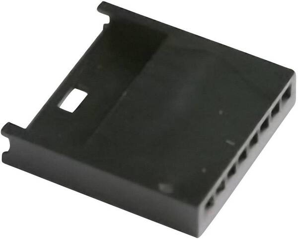 TE Connectivity Stiftgehäuse-Kabel AMPMODU MOD II Polzahl Gesamt 4 Rastermaß: 2.54 mm 280629 1 St.