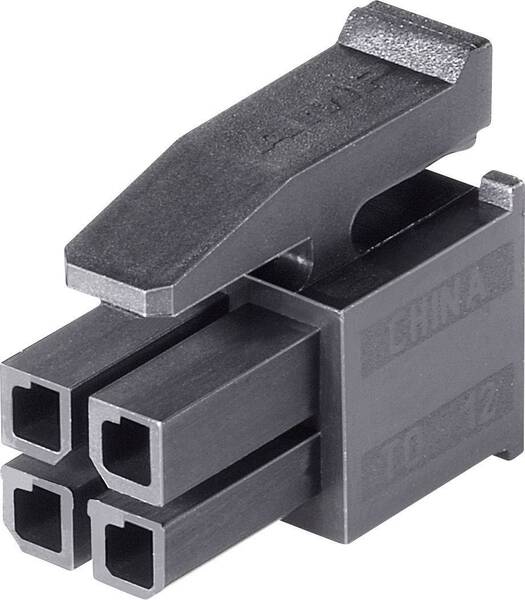 TE Connectivity Buchsengehäuse-Kabel Micro-MATE-N-LOK Polzahl Gesamt 24 Rastermaß: 3 mm 2-794617-4 1 St.
