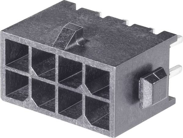 TE Connectivity Stiftleiste (Standard) Micro-MATE-N-LOK Polzahl Gesamt 8 Rastermaß: 3 mm 3-794630-8 1 St.