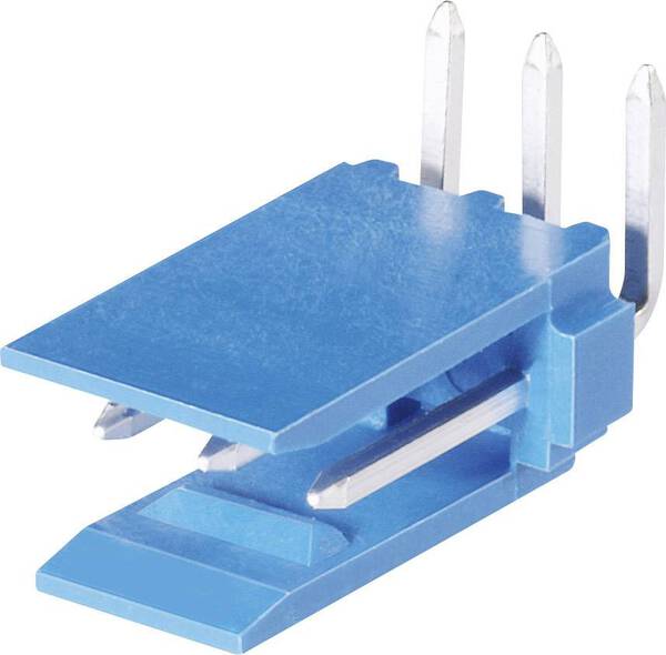 TE Connectivity Stiftleiste (Standard) AMPMODU HE14 Polzahl Gesamt 3 Rastermaß: 2.54 mm 281698-3 1 St.