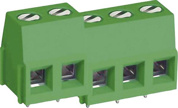 DECA 1188444 Schraubklemmblock 3.30 mm² Polzahl 2 Grün 1 St.