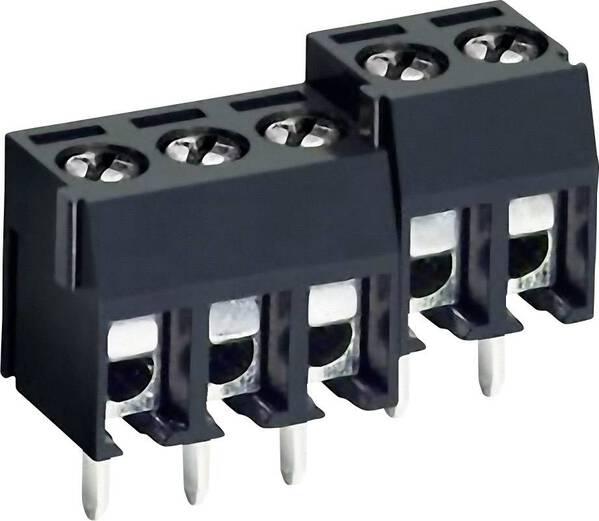 DECA 1192189 Schraubklemmblock 1.31 mm² Polzahl 3 Schwarz 1 St.