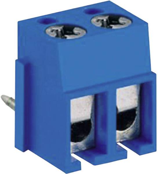 DECA 1216201 Schraubklemmblock 2.50 mm² Polzahl 3 Blau 1 St.
