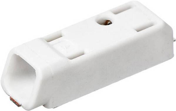 Adels-Contact 351101 Federkraftklemmblock 0.75 mm² Polzahl 1 Weiß 1 St.