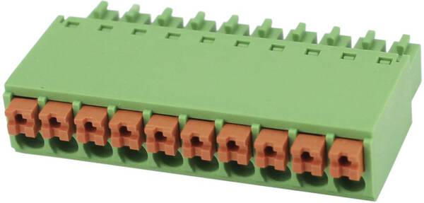 Degson Stiftgehäuse-Kabel Polzahl Gesamt 10 Rastermaß: 3.5 mm 15EDGKN-3.5-10P-14-00AH 1 St.