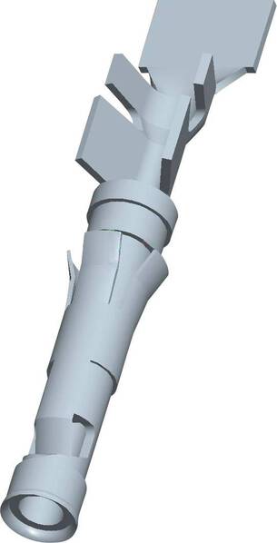 TE Connectivity 66360-4 Rundstecker Einzelkontakt Buchsenkontakt Gesamtpolzahl: 1 Serie (Rundsteckverbinder): CPC 1 St.