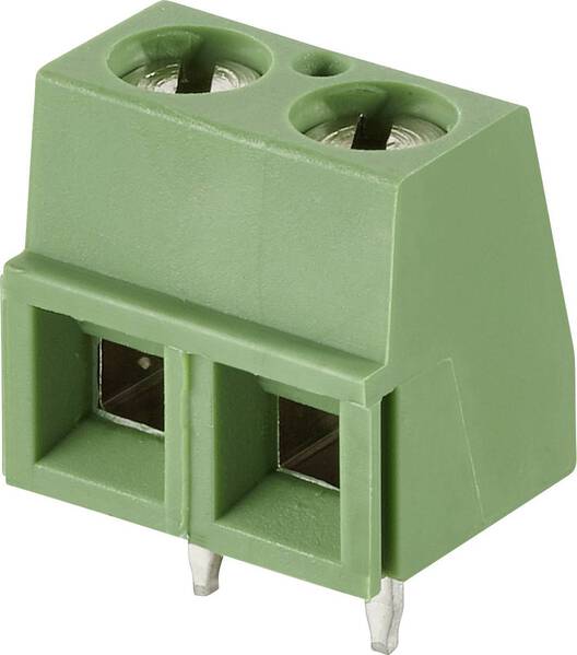 TE Connectivity 1-282836-2 Schraubklemmblock 1.31 mm² Polzahl 12 Grün 1 St.