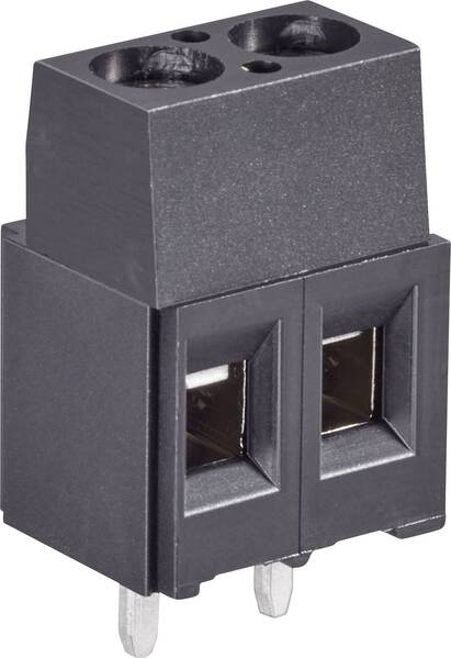 TE Connectivity 282834-3 Schraubklemmblock 1.4 mm² Polzahl 3 Grün 1 St.