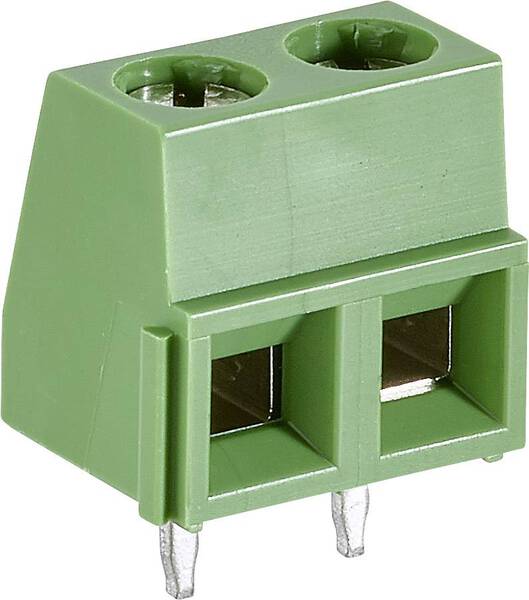 TE Connectivity 282836-3 Schraubklemmblock 1.31 mm² Polzahl 3 Grün 1 St.