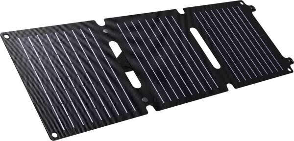 Zuny 20W Tragbares Solarmodul - Schwarz