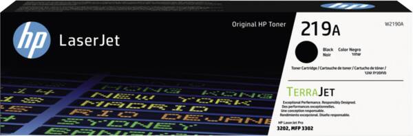 W2190A HP219A - Schwarz