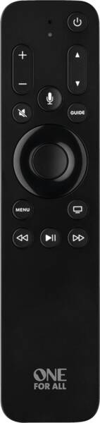 URC 1110 Apple Siri Remote 3in1 mit Backlight - Schwarz