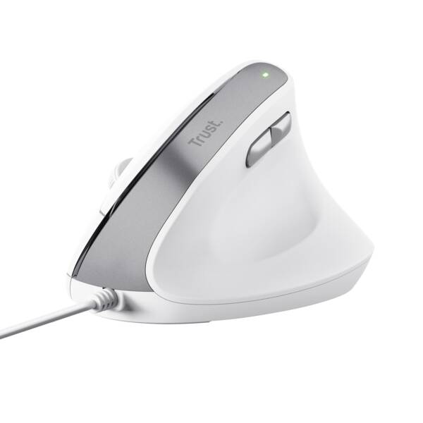 Bayo II Ergonomische Maus - Weiss