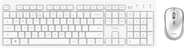 ODY II WL KEYBOARD & MOUSE WHT DE