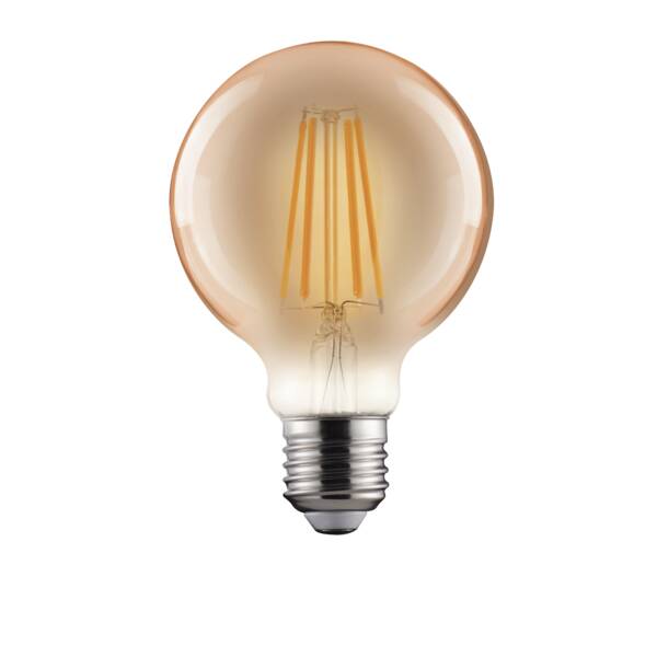 112918 G80 Fil Amb E27 650lm 8W eww dim