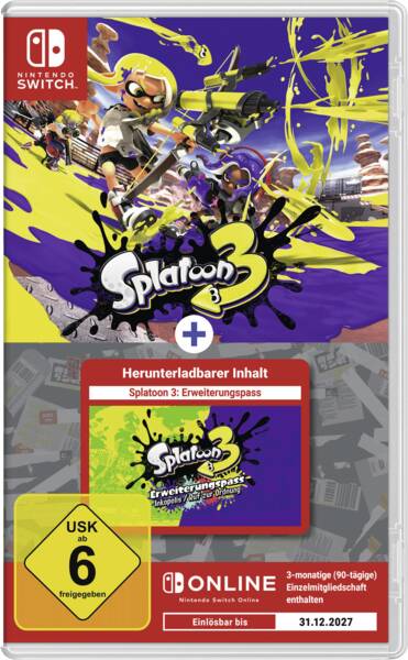 Splatoon 3 + Erweiterungspass - Set (Switch)