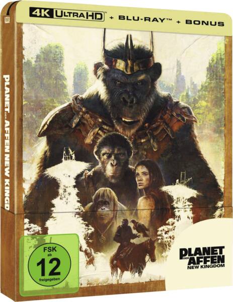 Planet der Affen: New Kingdom (Lim. Steelbo 4K UHD